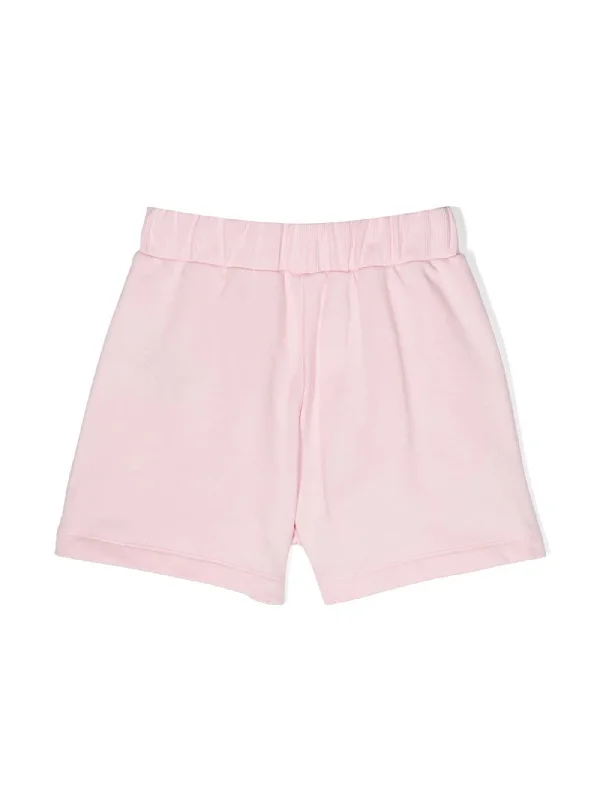 Shorts in rose-pink cotton