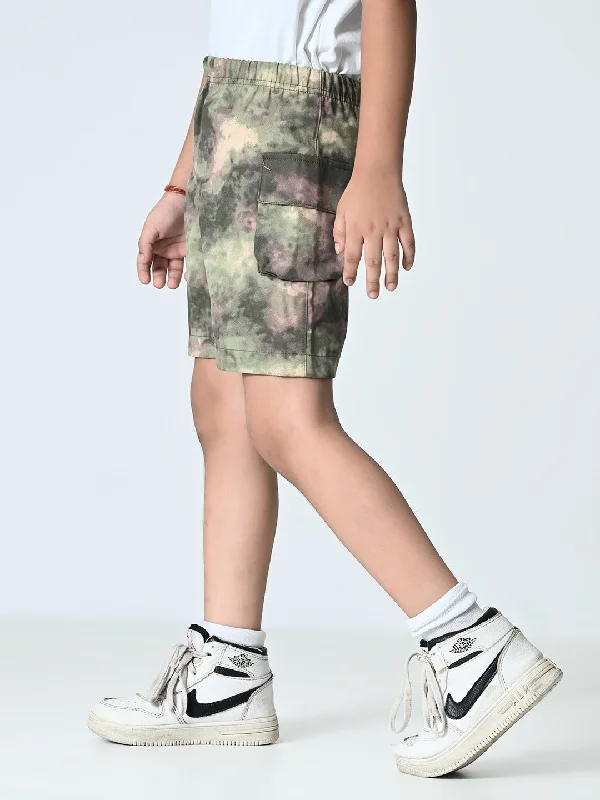 Boys Printed Cotton Shorts