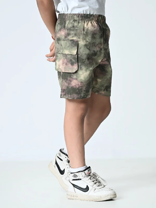 Boys Printed Cotton Shorts