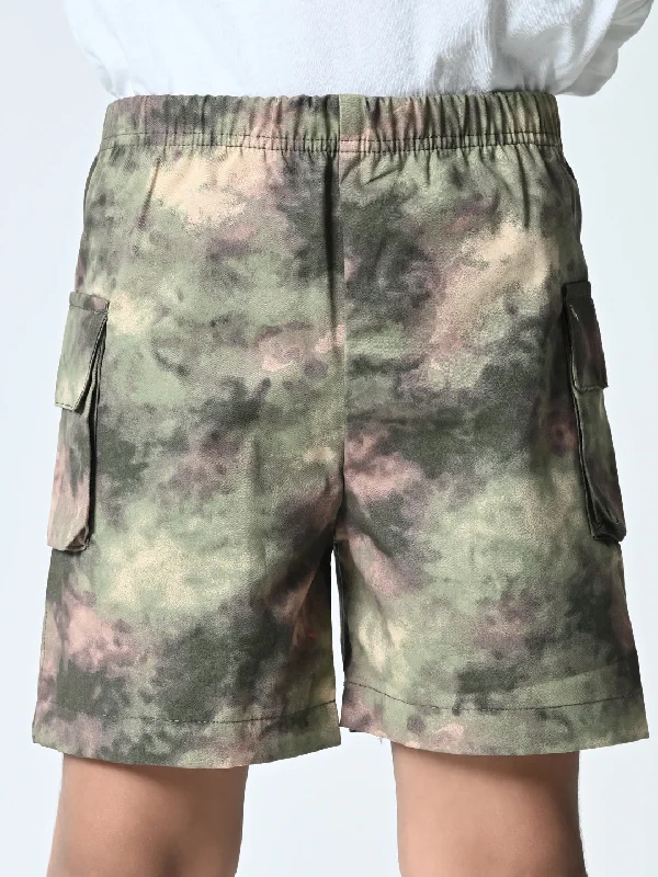 Boys Printed Cotton Shorts