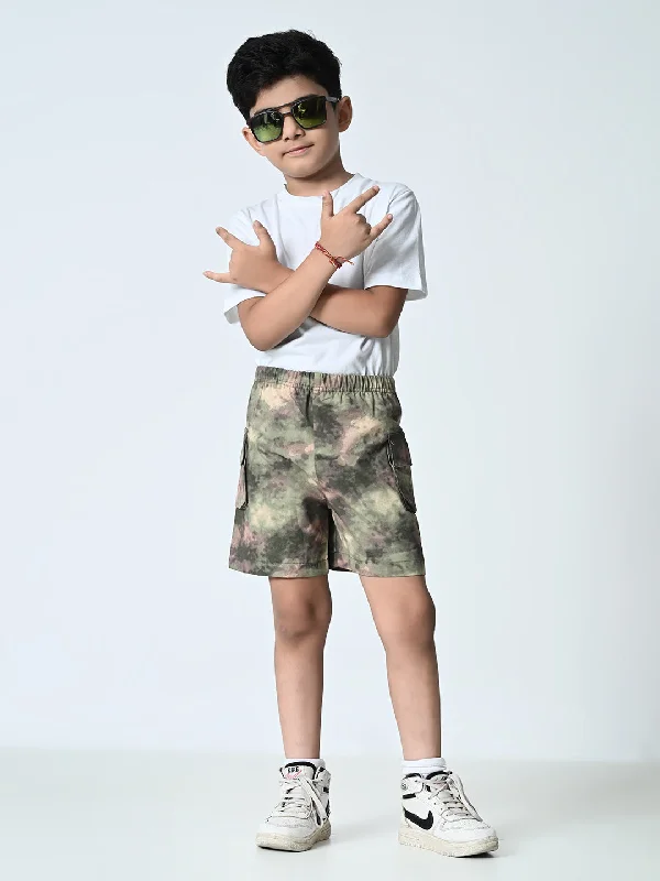 Boys Printed Cotton Shorts