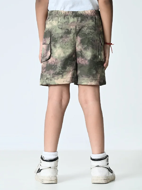 Boys Printed Cotton Shorts