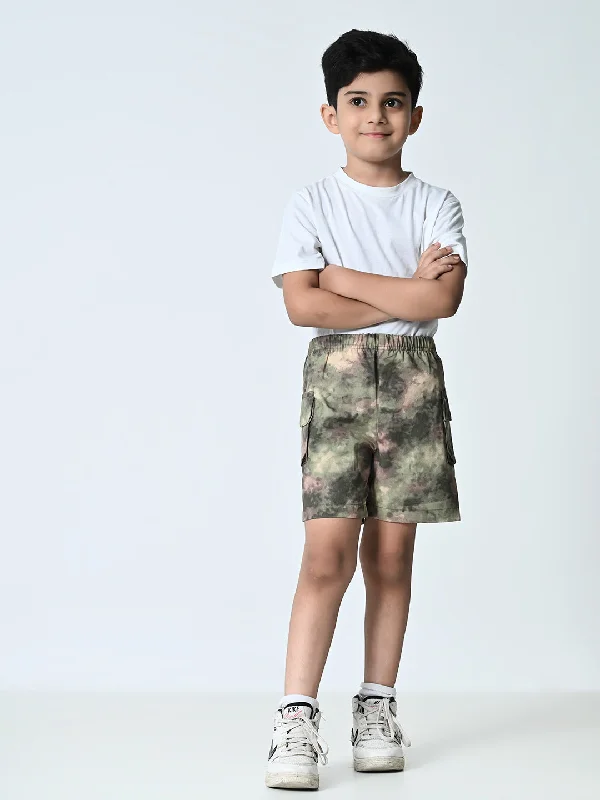 Boys Printed Cotton Shorts