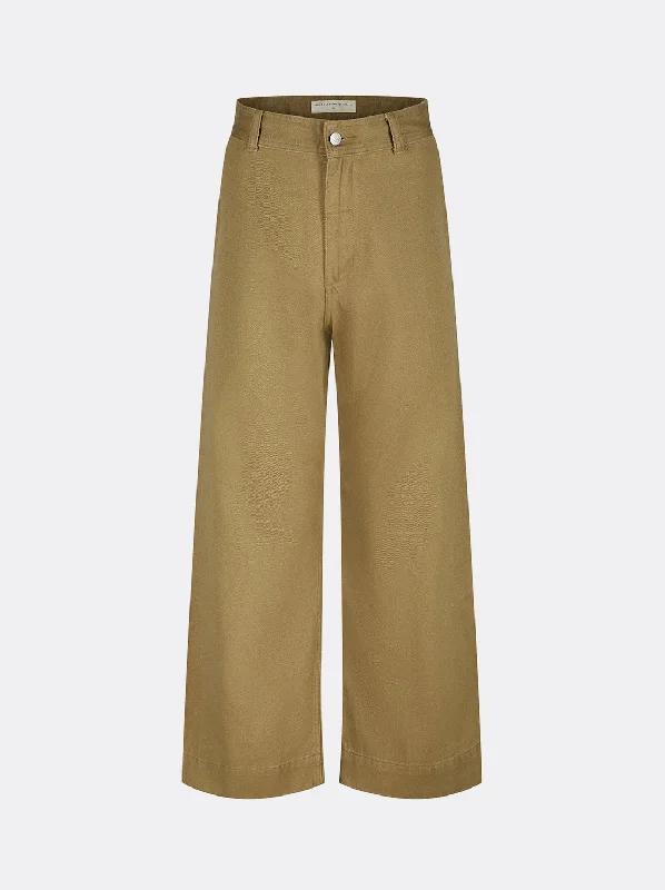 Hemp Clothing Australia - Newport Pant - Olive