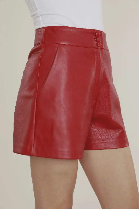 Vegan Leather Short