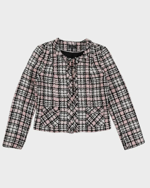 1990s Plaid Blazer - S