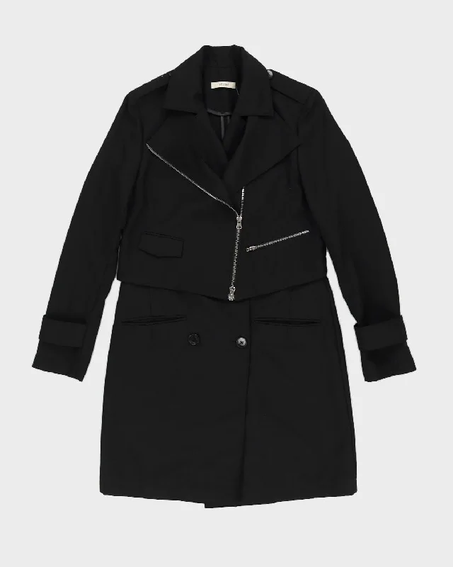 Celine Black Long Jacket - S