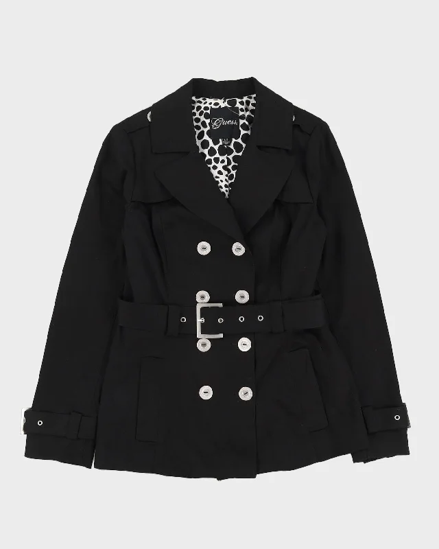 Guess Black Mac-Style Jacket - S