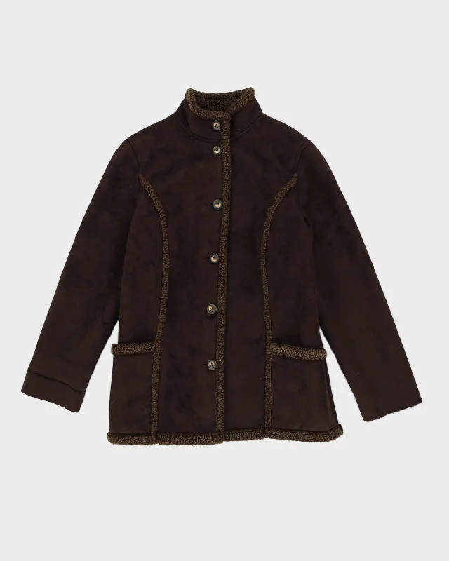 L.L. Bean Faux Suede Jacket - M