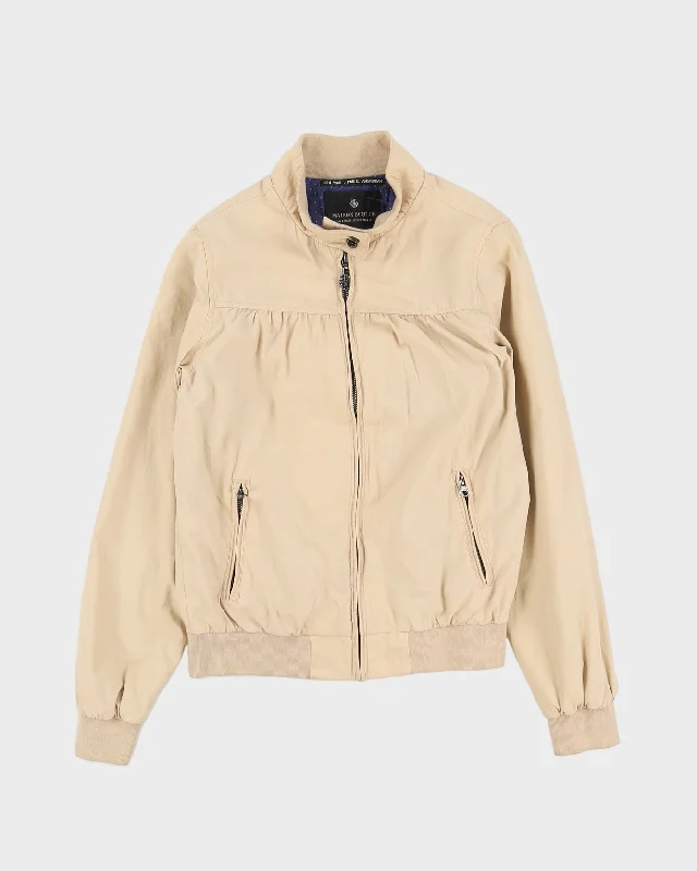 Maison Scotch Beige Harrington Jacket - S