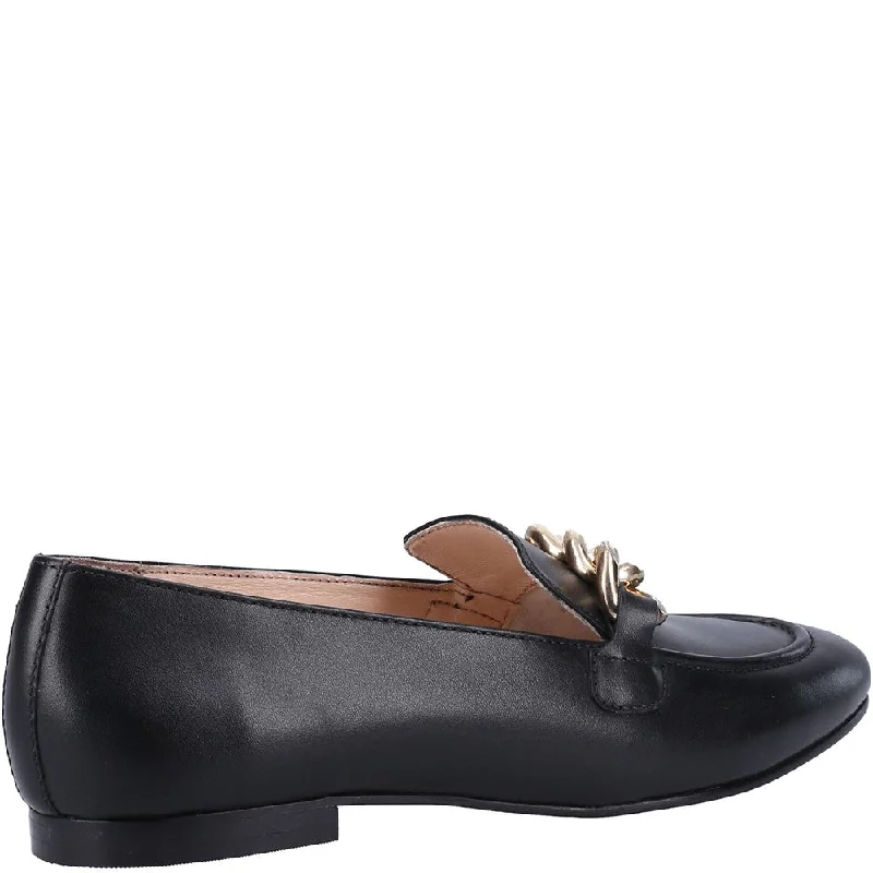 Black Harper Chain Loafers