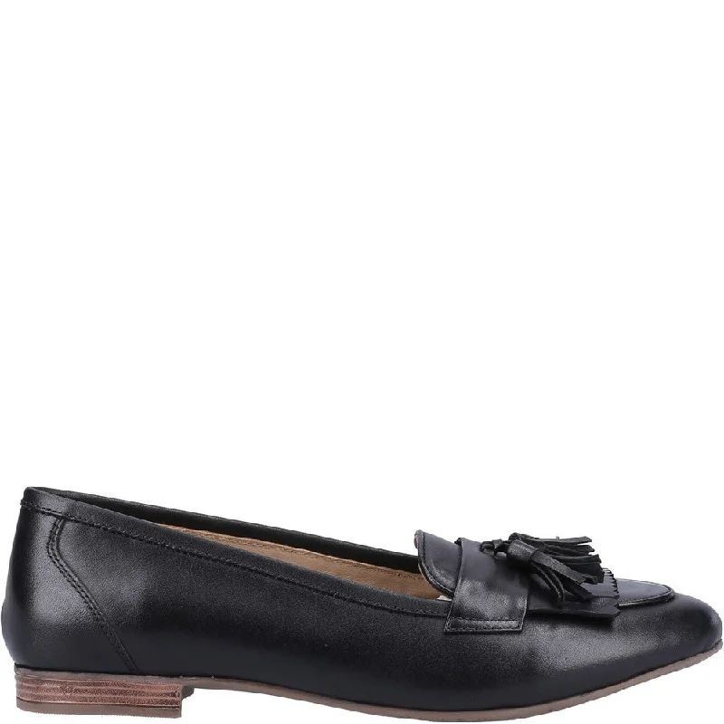 Black Marissa Tassel Loafers