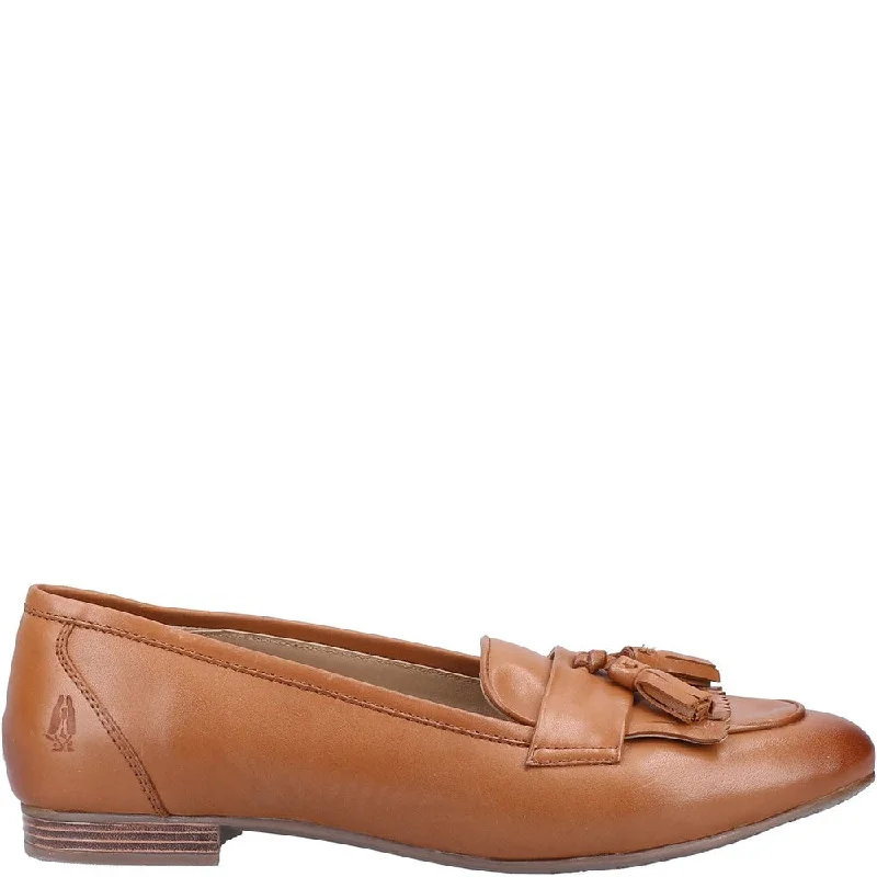 Tan Marissa Tassel Loafers