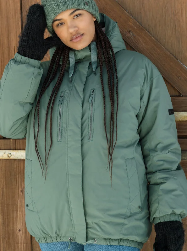 Lofty Cloud Winter Parka - Dark Forest