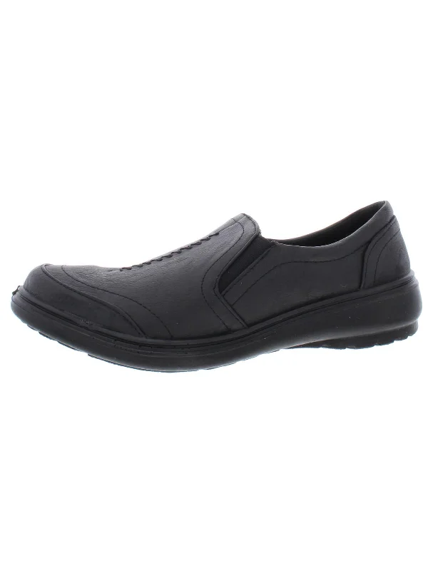 Ultimate Womens Faux Leather Slip On Casual Shoes