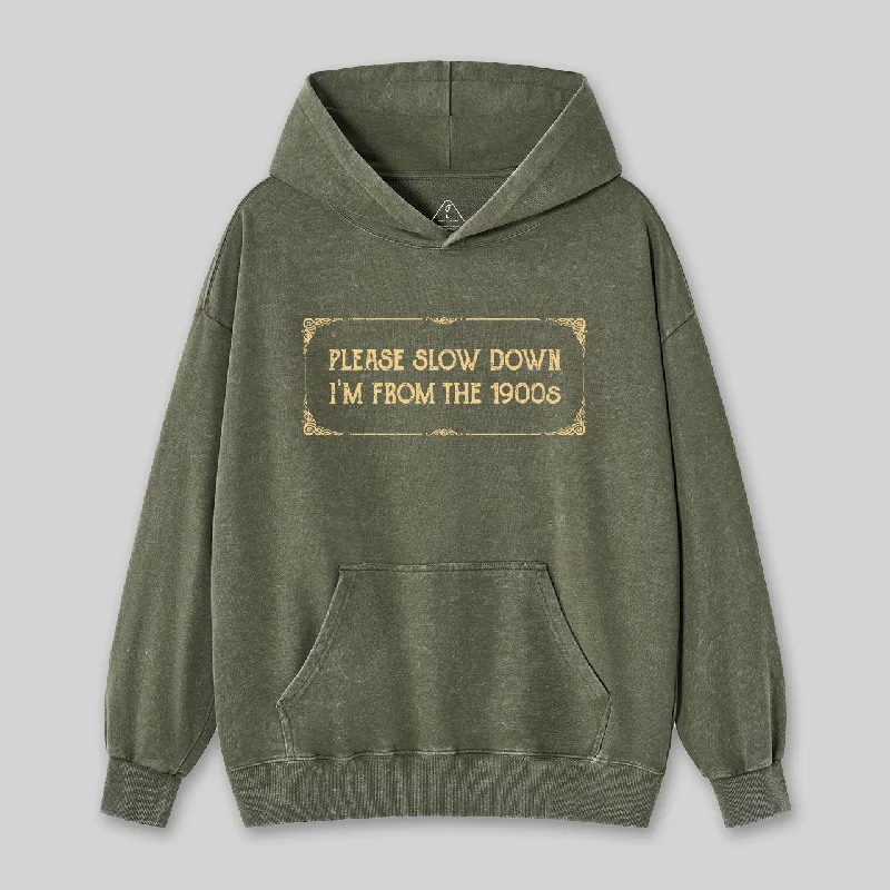 From the 1900s Washed Hoodie