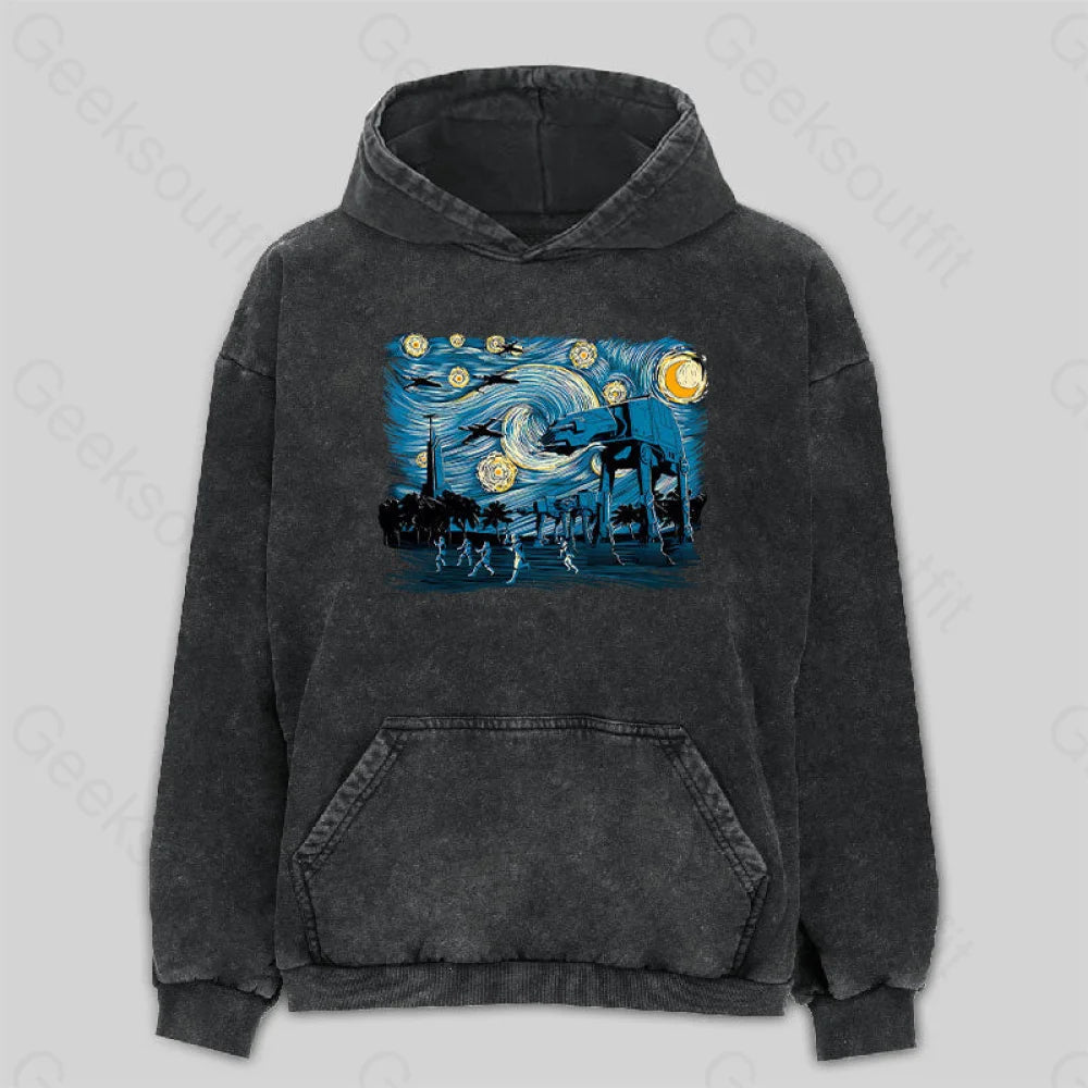 Starry Scarif Washed Hoodie