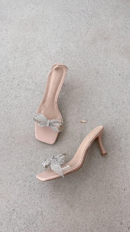 Chic and sophisticated women's footwear for workJasmina Heel - Nude/Clear