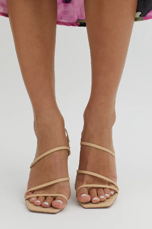 Chic and stylish women's shoes that complement every outfit and occasioSOL SANA Geanie Heel Neutral