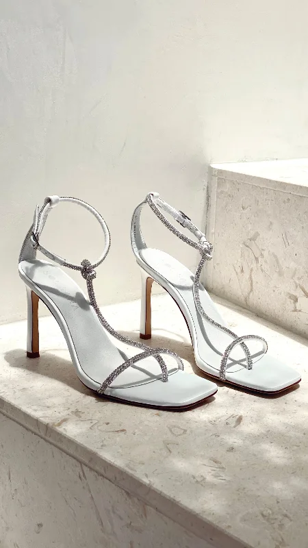 Warm and cozy women's shoes for winterSol Sana Reina Heel - White