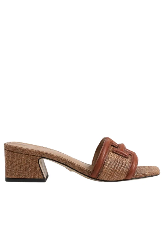 Elegant and sophisticated women's shoes for red carpet eventsSam Edelman Waylon Block Heel Slide-Cognac