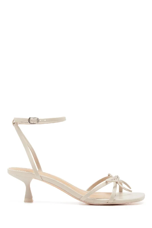 Comfy and stylish women's shoes for lounging around the houseTHERAPY Luci Heel Bone Smooth