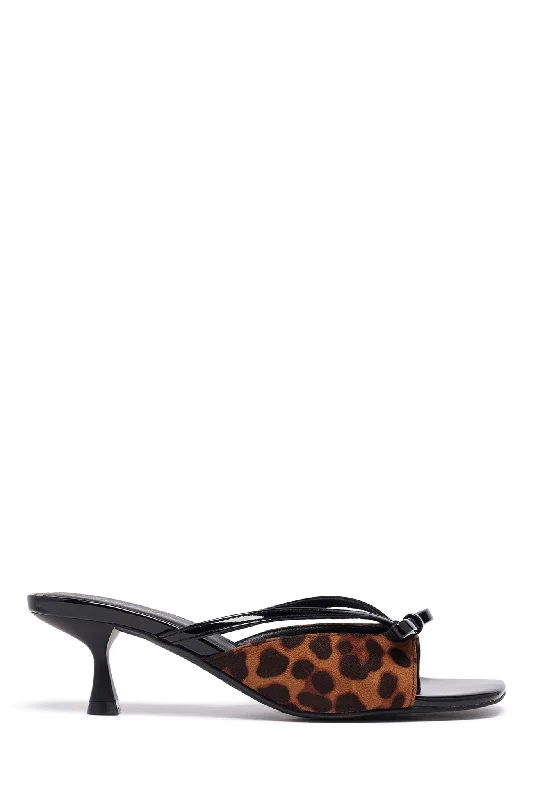 Stylish and comfortable women's shoes for long days at workTHERAPY Lulu Heel Leopard