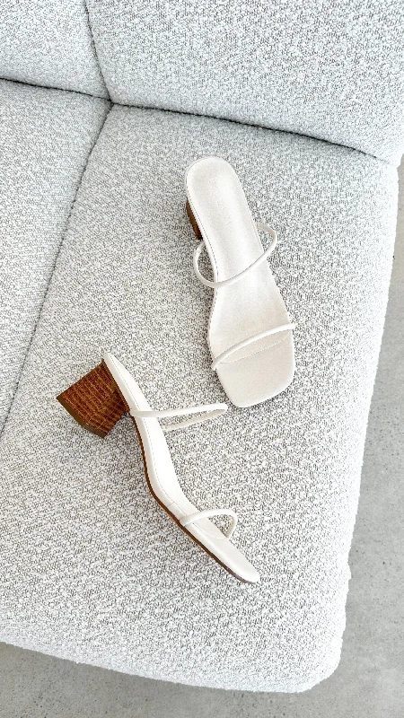 Practical and stylish women's shoes for travelWaylen Heel - Bone/Natural