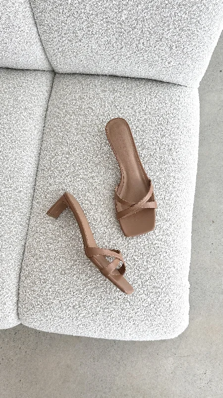 Versatile and elegant women's shoes for any outfitYahara Heel - Toffee