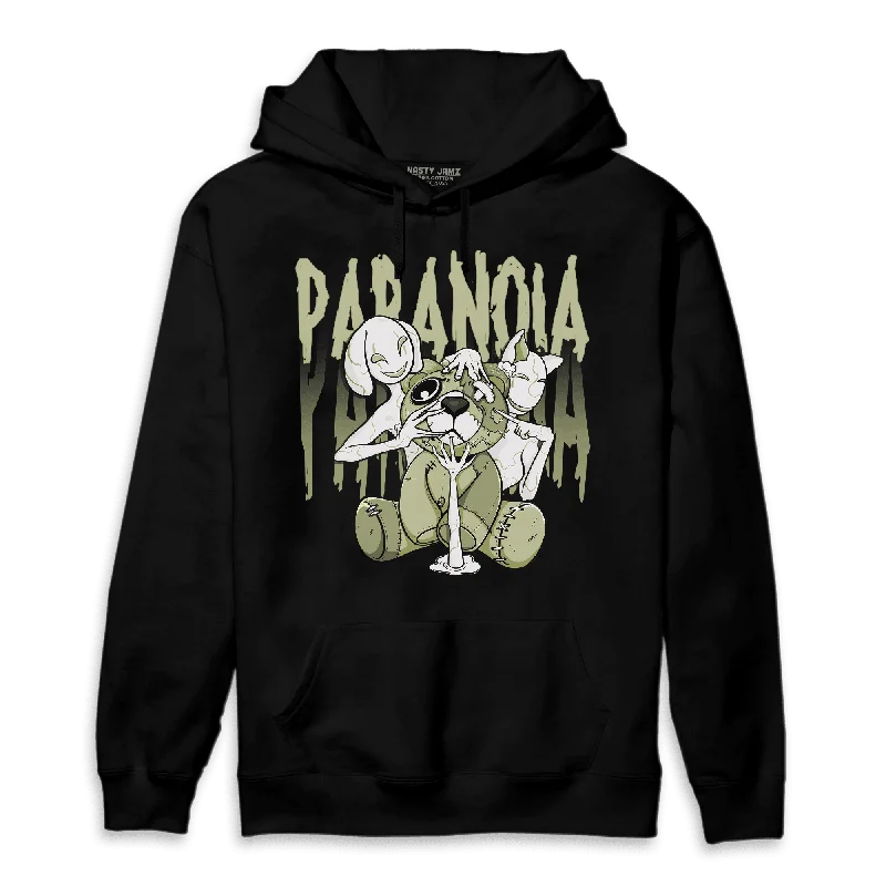 Bold and colorful women's shoes for making a statementNastyJamz Yeezy Slide Resin Hoodie Match Paranoia BER