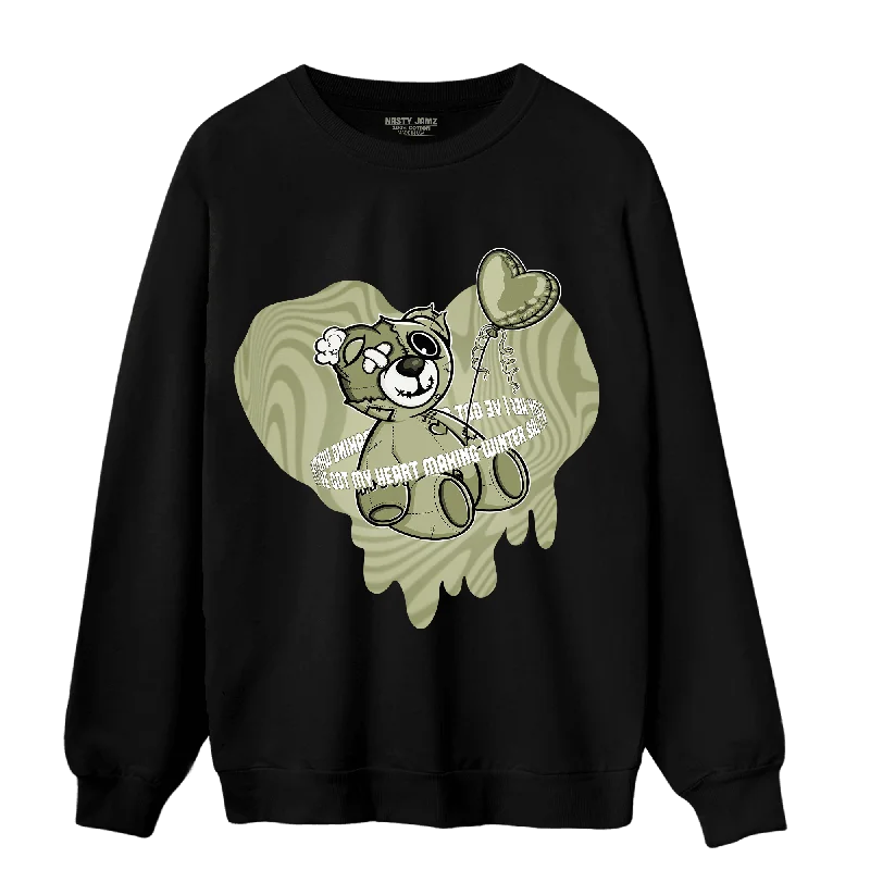 Sleek and modern women's footwear optionsNastyJamz Yeezy Slide Resin Sweatshirt Match BER Winter