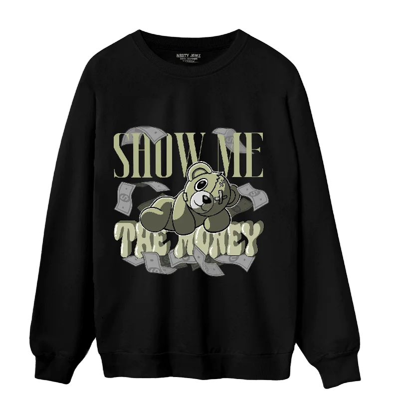 Comfy and stylish women's shoes for everyday eleganceNastyJamz Yeezy Slide Resin Sweatshirt Match Show Me The Money