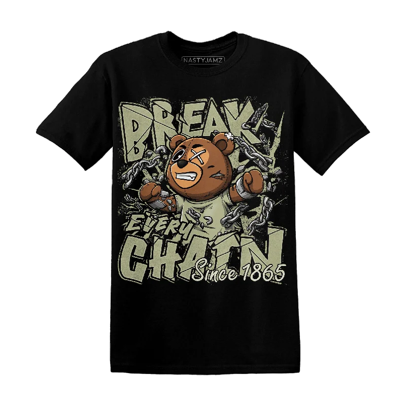 Comfy and stylish women's shoes for lounging around the houseNastyJamz Yeezy Slide Resin T Shirt BER Break Chain