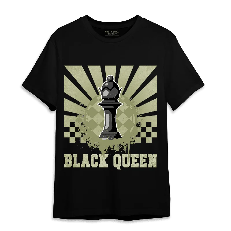 Stunning and glamorous women's shoes for evenings outNastyJamz Yeezy Slide Resin T Shirt Match Black Queen Collection