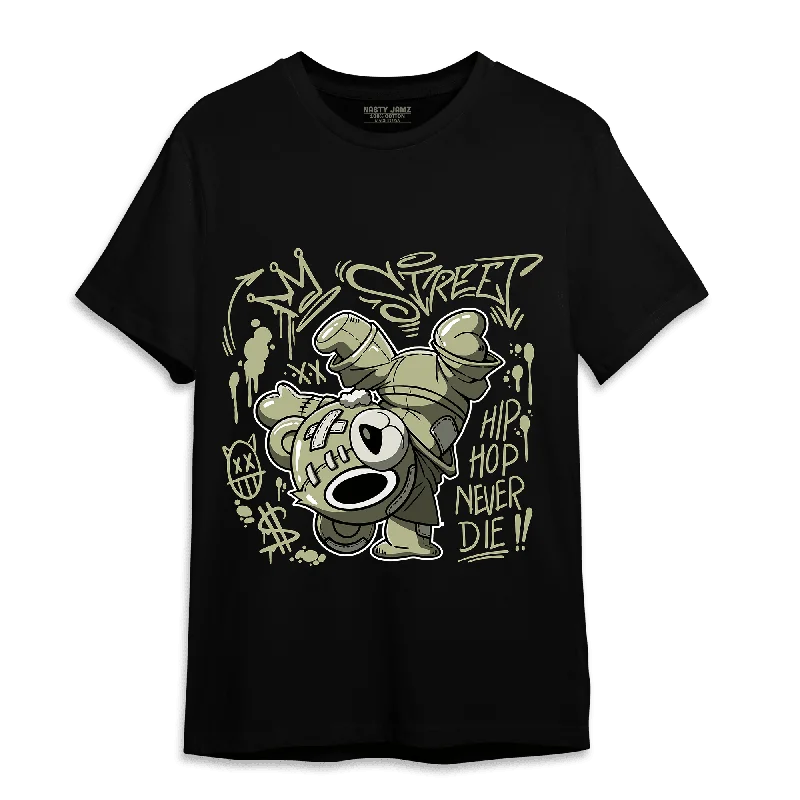 Bold and statement-making women's shoes for the bold and beautifulNastyJamz Yeezy Slide Resin T Shirt Match Hiphop Ber