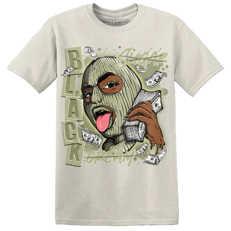 Elegant and sophisticated women's shoes for dinner datesNastyJamz Yeezy Slide Resin T Shirt Match No Sugar No Cream