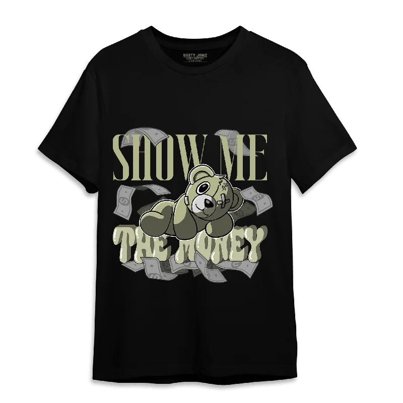Flattering and stylish women's shoes for wide feetNastyJamz Yeezy Slide Resin T Shirt Match Show Me The Money