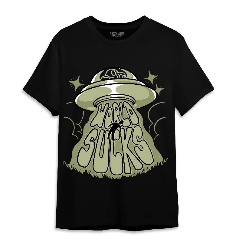 Comfy and stylish women's shoes for walkingNastyJamz Yeezy Slide Resin T Shirt Match World Sucks
