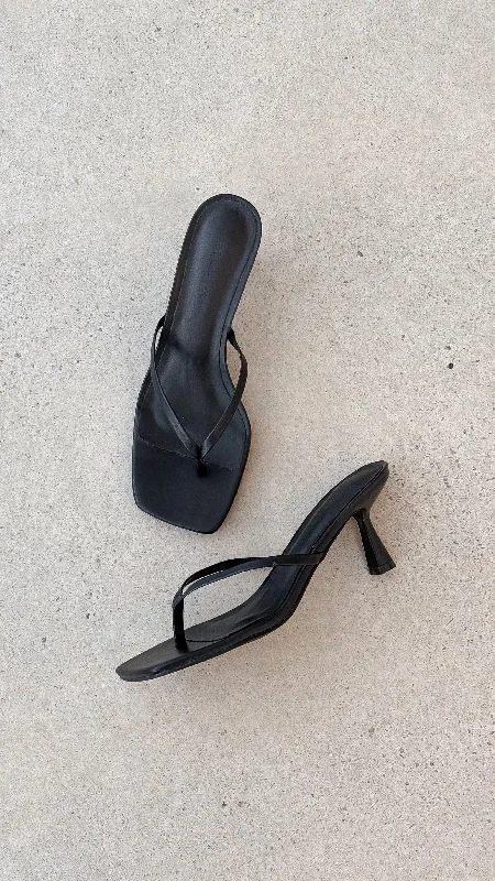 Elegant and sophisticated women's shoe stylesXami Heel - Black