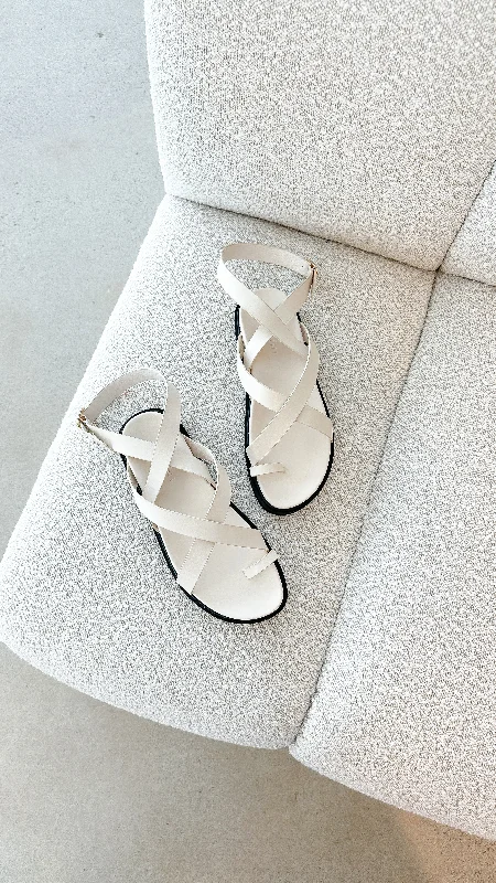 Chic and versatile women's footwearZinnia Sandal - Bone
