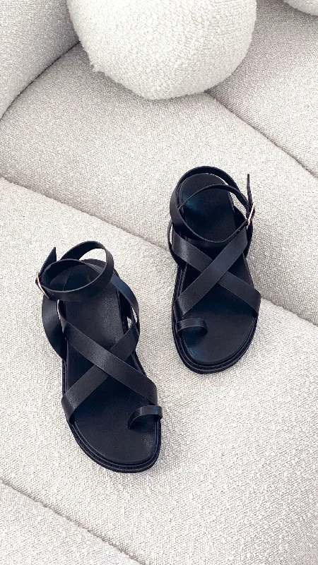 Comfortable yet fashionable women's shoesZinnia Sandals - Black