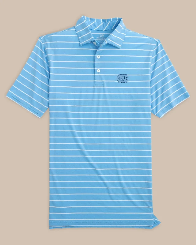 Stylish and affordable women's shoesUNC Tar Heels brrr°®-eeze Desmond Stripe Polo