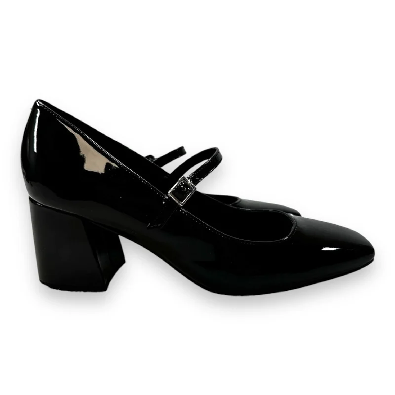 Elegant and classic women's shoes for prom nightSandals Heels Block By Calvin Klein In Black, Size: 9.5