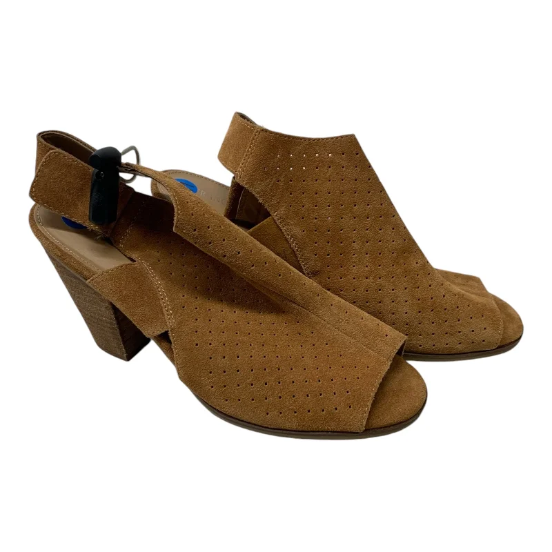 Luxurious and comfortable women's shoe options for special occasionsSandals Heels Block By Franco Fortini In Brown, Size: 11