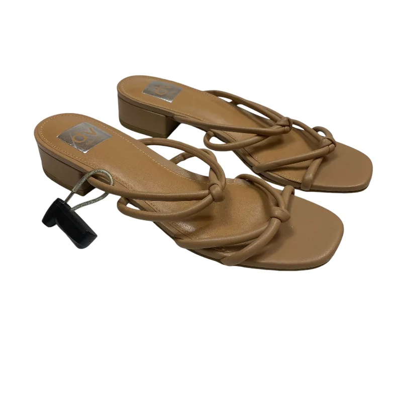 Chic and stylish women's shoes for fashion-conscious womenSandals Heels Block By Dolce Vita In Brown, Size: 8