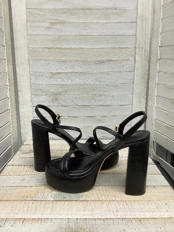 Chic and stylish women's shoes for fashion-conscious womenSandals Heels Block By Michael Kors In Black, Size: 8