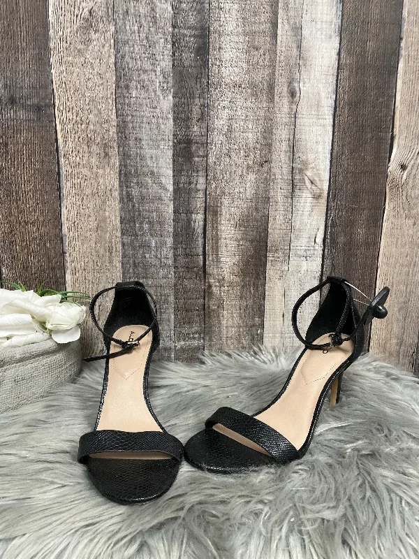 Stylish and elegant women's shoes for weddingsSandals Heels Stiletto By Aldo In Black, Size: 8.5