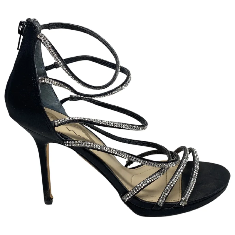Versatile and stylish women's shoes for everyday chicSandals Heels Stiletto By Nina In Black, Size: 10