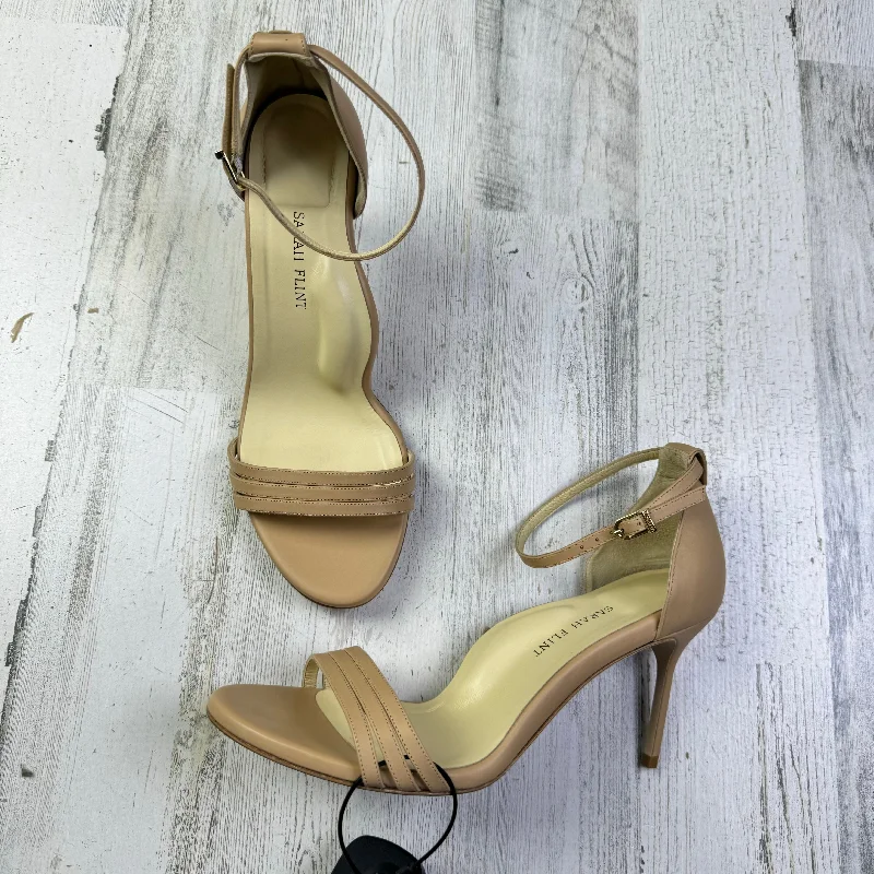 Elegantly crafted women's shoesSandals Heels Stiletto By SARAH FLINT In Tan, Size: 9