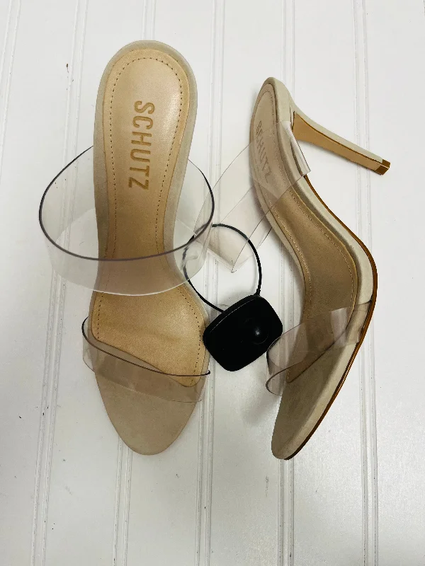 Timeless and elegant women's shoe classicsSandals Heels Stiletto By SCHUTZ In Clear, Size: 7